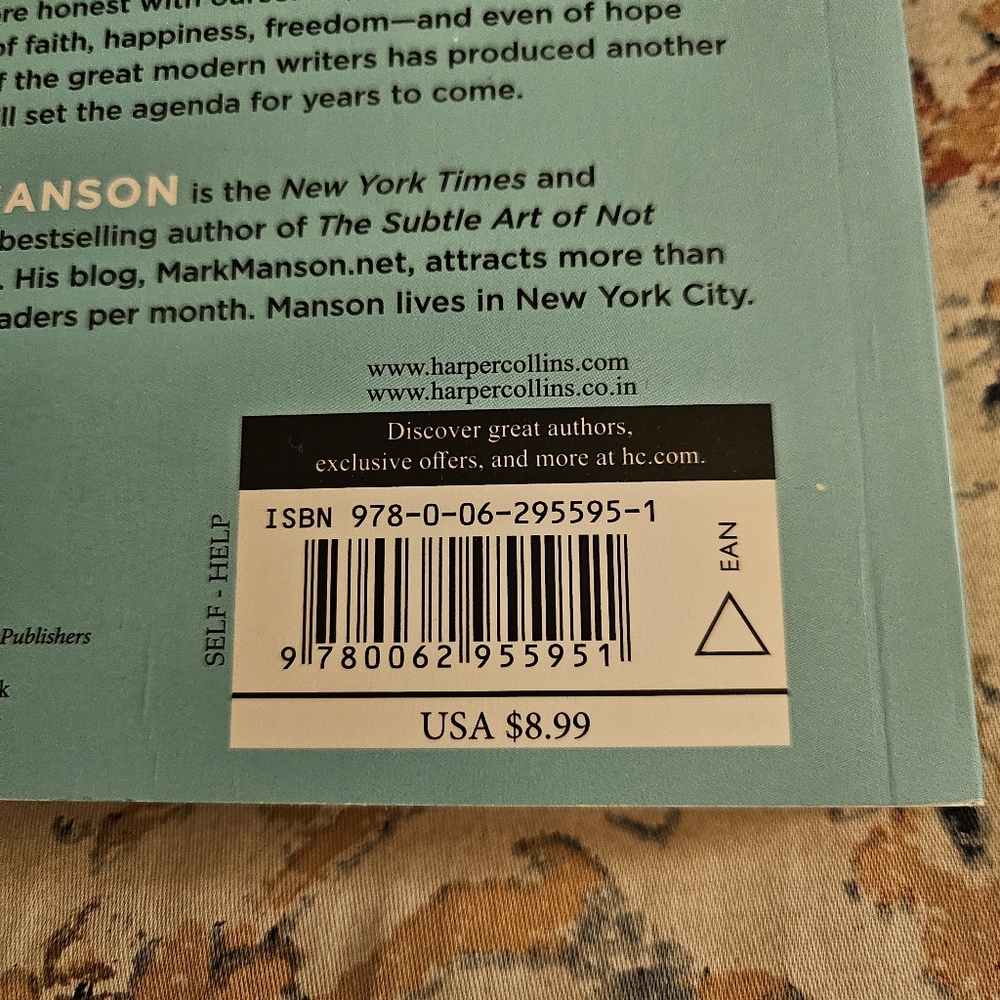 Mark Manson Paperback Bundle - Picture 3 of 5